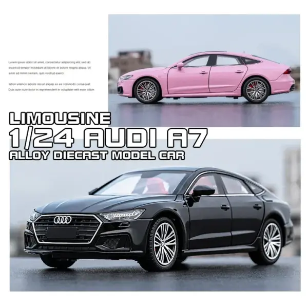 1:24 Scale Audi A7 Diecast Model Car