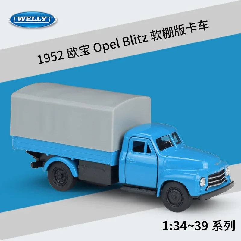 Welly 1952 Opel Blitz 1:36 Diecast Model 1 Welly 1952 Opel Blitz 1:36 Diecast Model