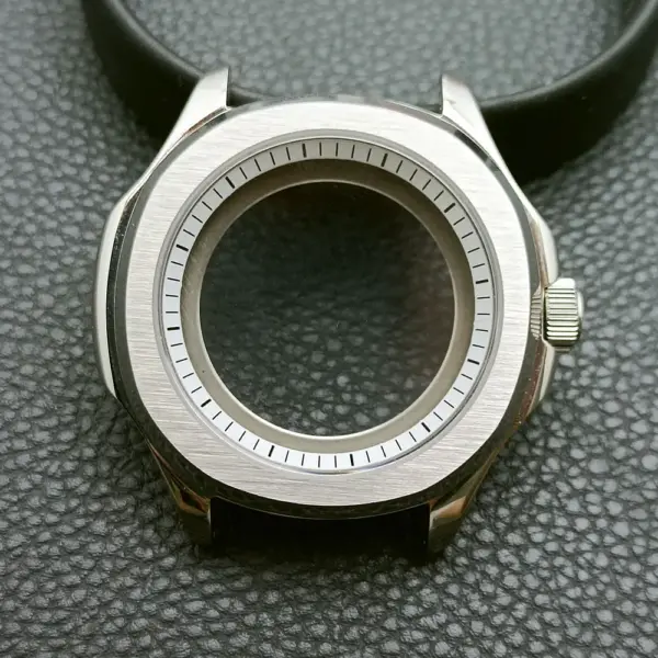 39.5mm Stainless Steel Watch Case with Sapphire Glass - Image 43