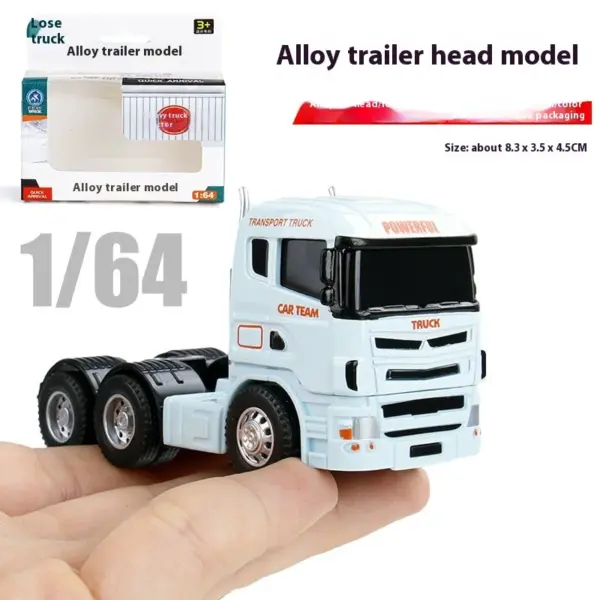 1:64 Diecast Retro Truck Cab Model - Image 7