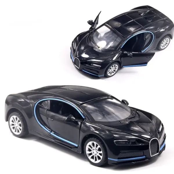 1:36 Bugatti Diecast Toy Car Model - Image 2