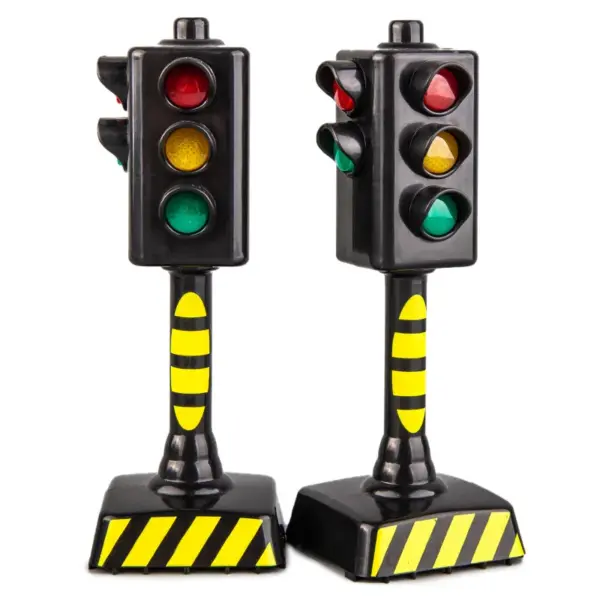 Children's Light and Sound Traffic Signal Toy - Image 6