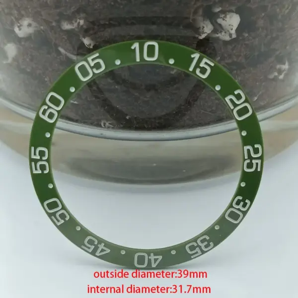 Ceramic Sloping Bezel Insert for Watch Replacement - Image 9