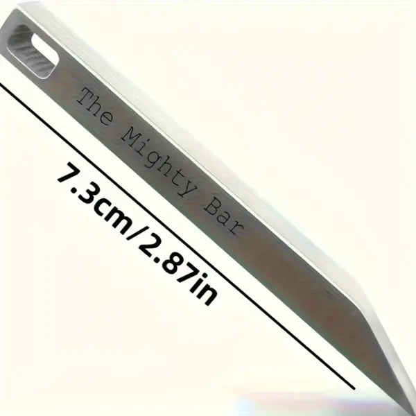 Stainless Steel Mighty Bar Pocket Knife Opener - Image 5