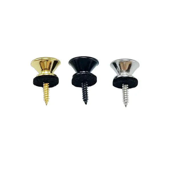 Metal Guitar Strap Lock Pins - 2pcs Set - Image 3
