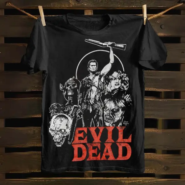 Unisex Cotton Evil Dead Graphic T-Shirt