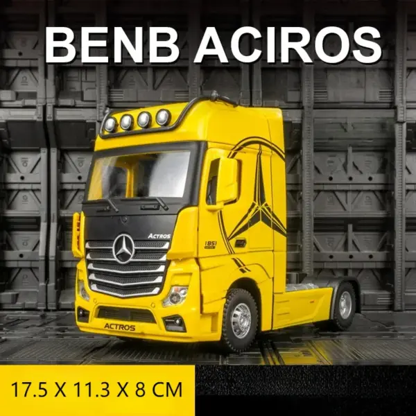 1:36 Mercedes-Benz ACIROS Diecast Model Truck - Image 11