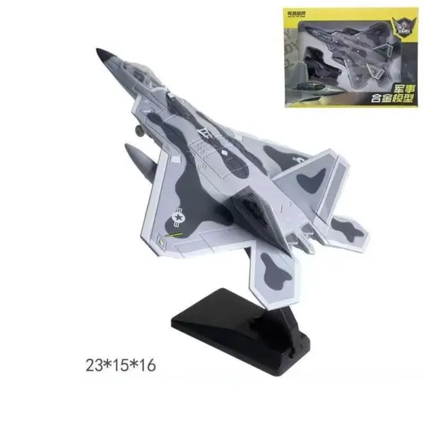 F22 Model Alloy Fighter Aircraft Toy - Image 10