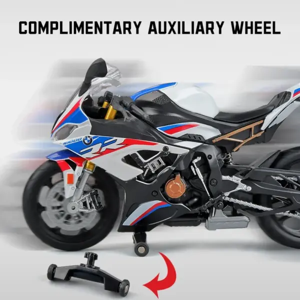 1:12 Scale BMW S1000RR Diecast Motorcycle Model - Image 3
