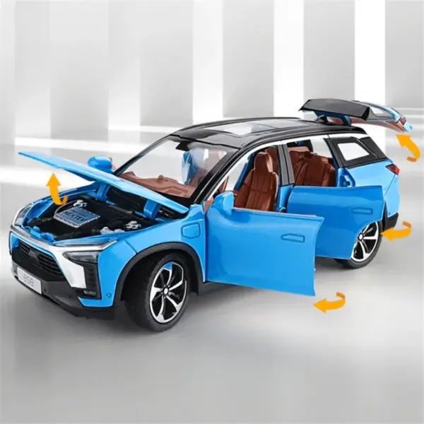 1:24 Alloy NIO ES8 Electric Car Model - Image 4