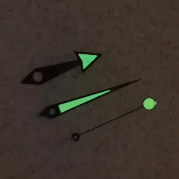 Luminous Green Watch Hands for NH35/NH36 Movement - Image 2