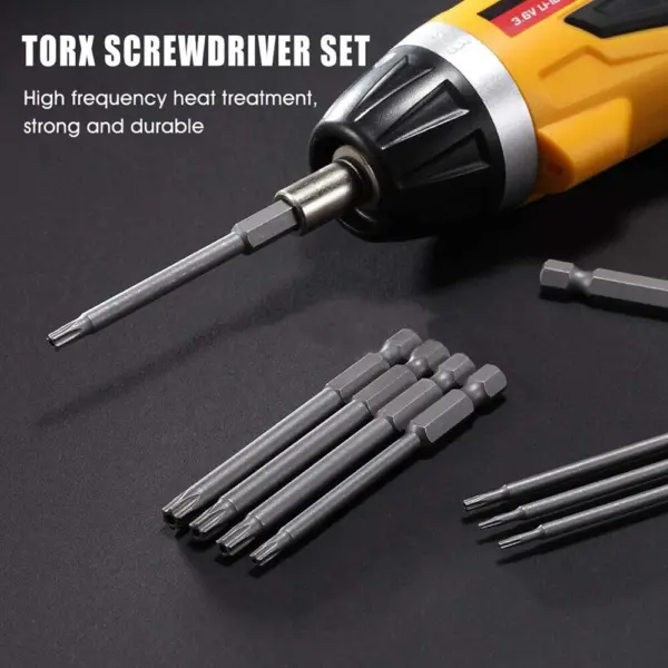 11-Piece Magnetic Torx Screwdriver Bit Set - Image 6