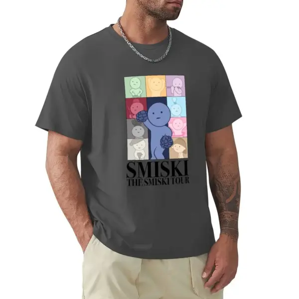 Smiski Eras Cotton T-Shirt for Unisex - Image 6