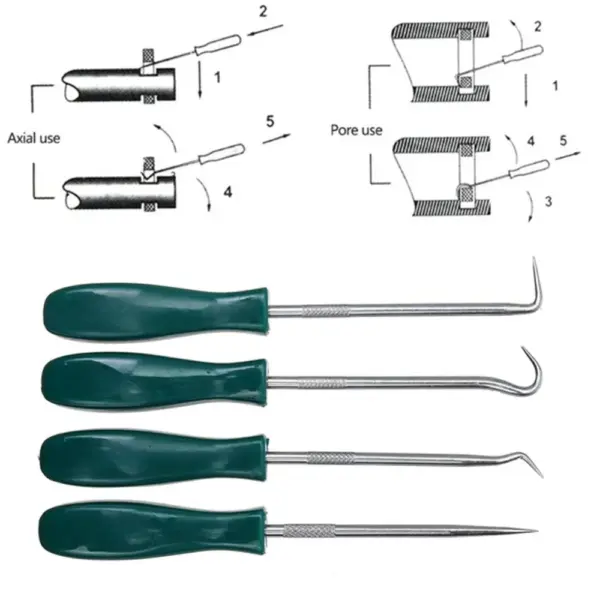 4Pcs Oil Seal Screwdriver Tool Set for Cars - Image 3