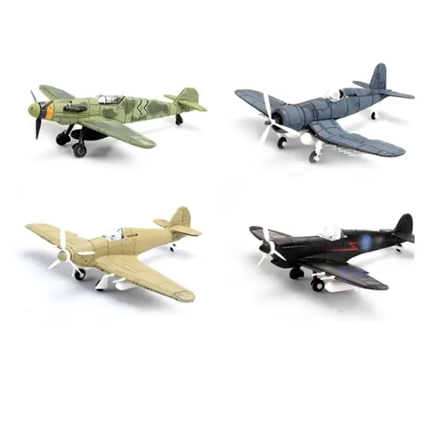 1/48 Scale BF-109 Spitfire F4U Puzzle Model - Image 2