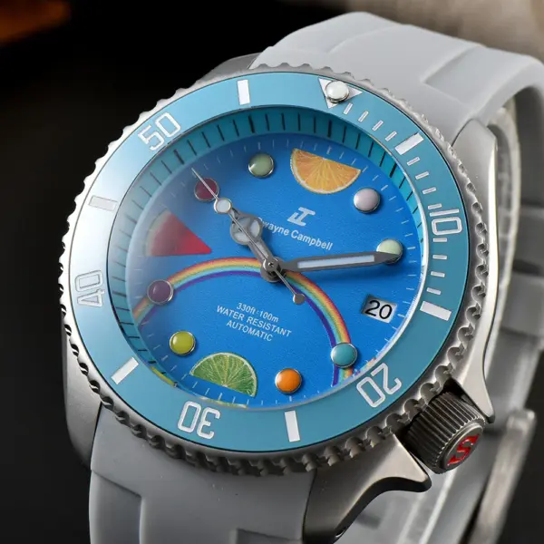 40.5mm Stainless Steel Automatic Watch - Image 4