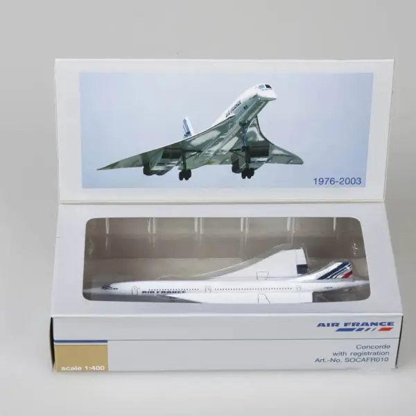 1:400 Scale Concorde Air France Model Aircraft - Image 19
