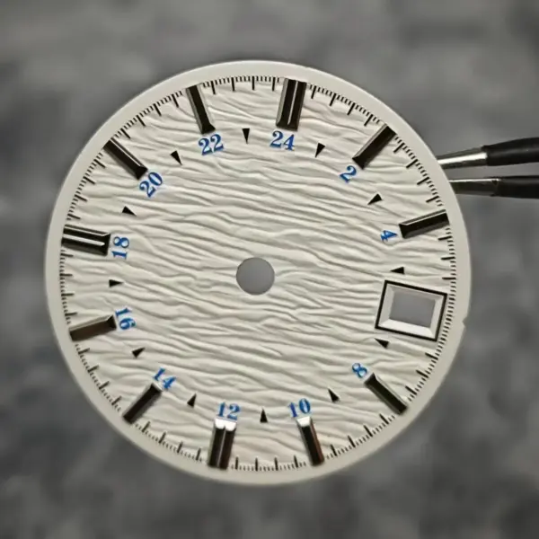 28.5mm Water Ripple Watch Dial for NH34/NH35 - Image 4