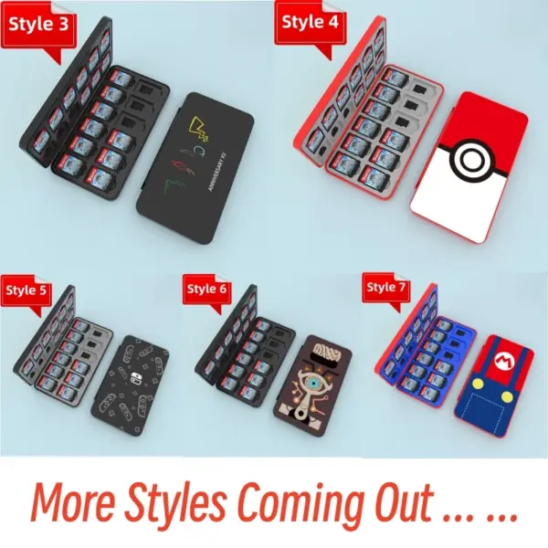 Nintendo Switch Game Card Storage Case 24 Slots - Image 6