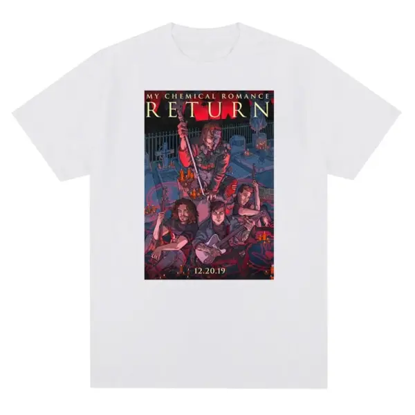 My Chemical Romance Cotton T-Shirt for Women - Image 9