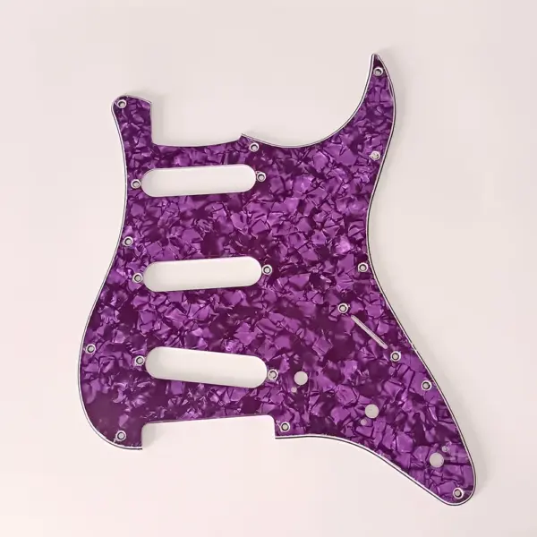 11 Hole Stratocaster Guitar Pickguard 3 Ply - Image 10
