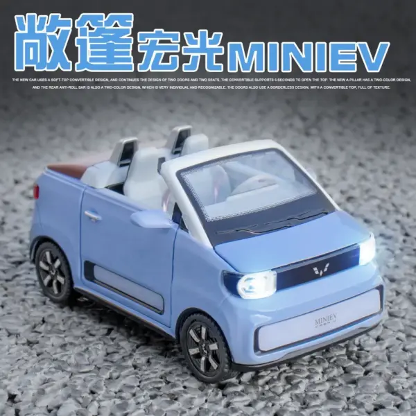 1:24 WULING HONGGUANG MINI EV Diecast Model Car