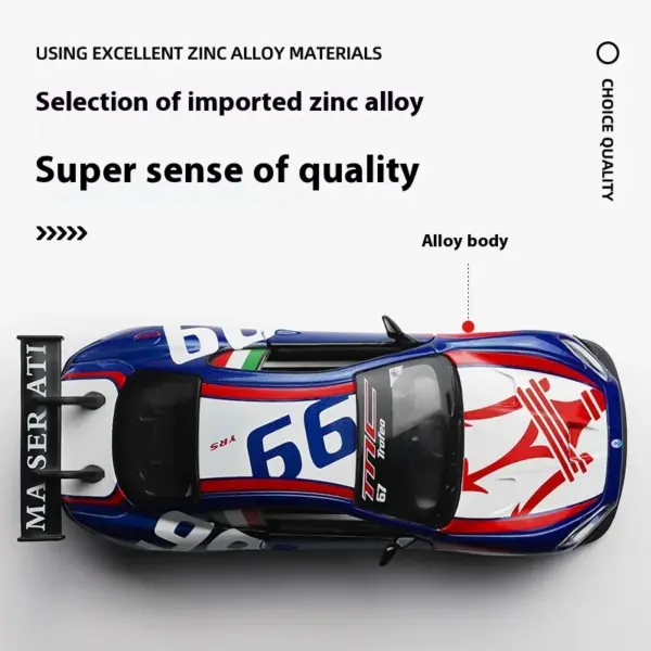 1:32 Scale Alloy Retro GT4 Car Model - Image 2