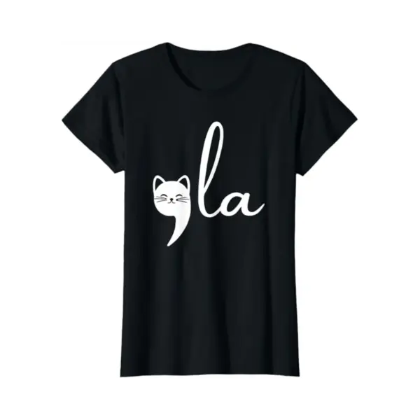 Retro Cotton Cat T-Shirt for Women