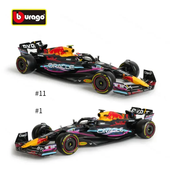 Bburago 1:18 Red Bull RB19 Diecast Model Car - Image 5