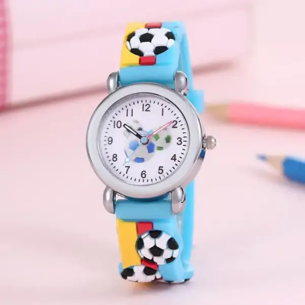 Cartoon Football Children's Quartz Watch - Image 5