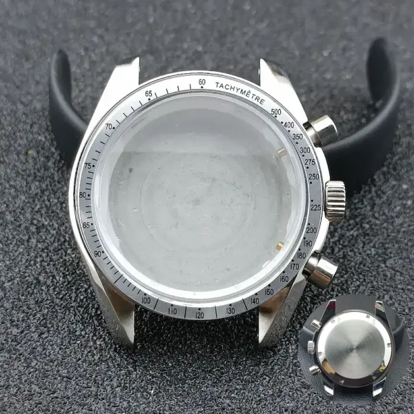 39.7mm Stainless Steel Watch Case for VK63 - Image 12