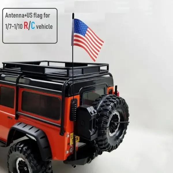 RC Climbing Car Upgrade Antenna & Flag Set