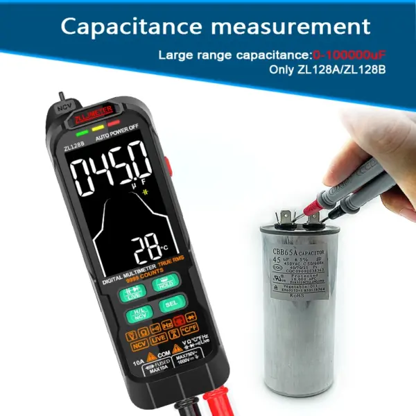 Digital Multimeter AC DC Voltage Current Tester - Image 5