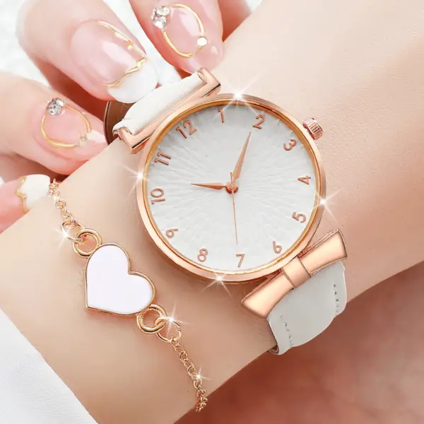 4pcs Fashion Women Quartz Watch Set GLS2886 - Image 3