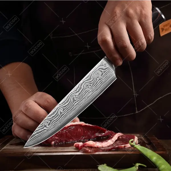 Professional Stainless Steel Chef Knife Set - Image 2