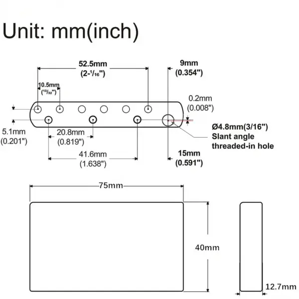 Electric Guitar Tremolo System for Fender/Squier - Image 6