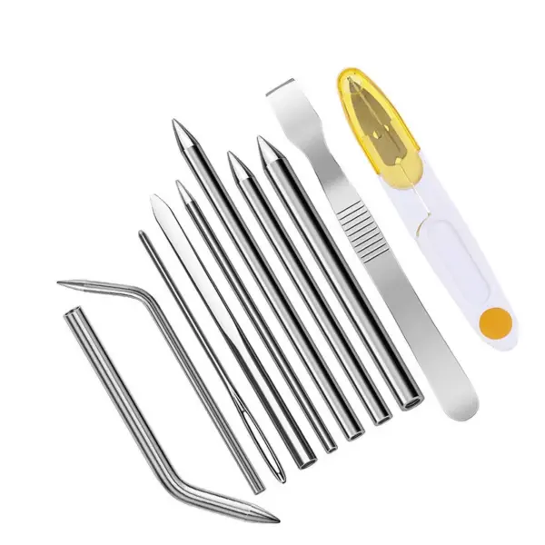 Stainless Steel Paracord Needle Set 4-10 Pieces - Image 5