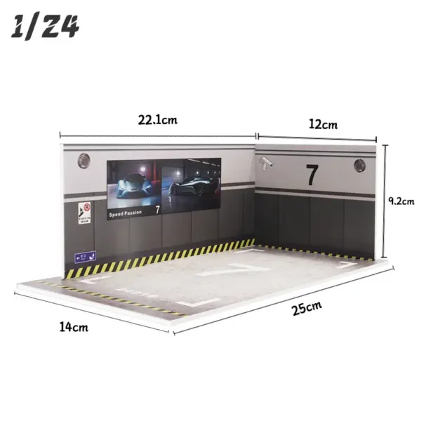 Diorama Garage for Diecast Model Cars - Image 11