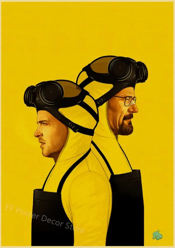 Breaking Bad Retro Canvas Wall Art Poster - Image 13
