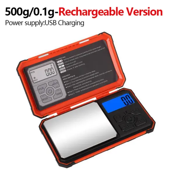 Portable Digital Pocket Scale with Calibration Weight - Image 8