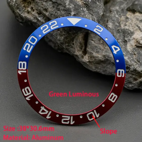 C3 Green Luminous Ceramic Bezel Insert 38mm - Image 12