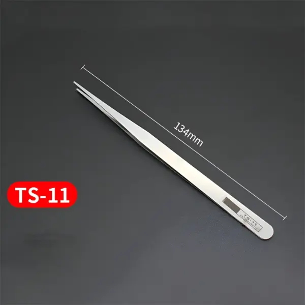 6pcs Stainless Steel Precision Tweezer Set - Image 4