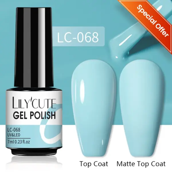 LILYCUTE 129 Colors 7ml Nail Gel Polish - Image 50