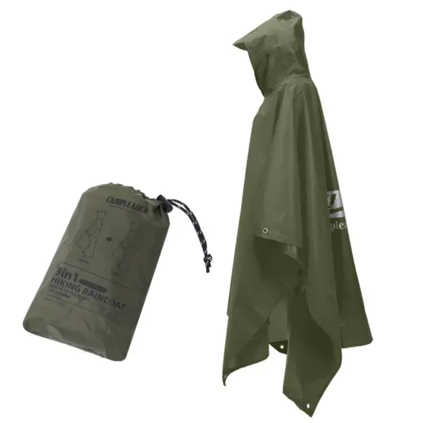 3-in-1 Waterproof Outdoor Rain Jacket - Image 7