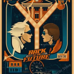 Vintage Back To The Future Movie Poster Print 72 Sc503b47e02f541608cbb7b587aefcd8aY 1