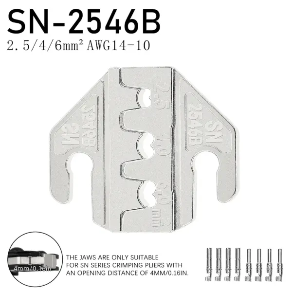 Mini Crimping Tool with 4mm Jaws - Image 11