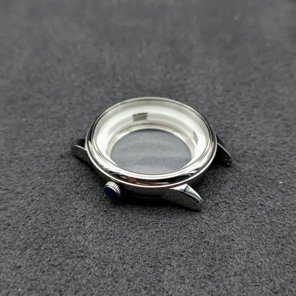 Polished Stainless Steel Watch Case 40.5mm - Image 4