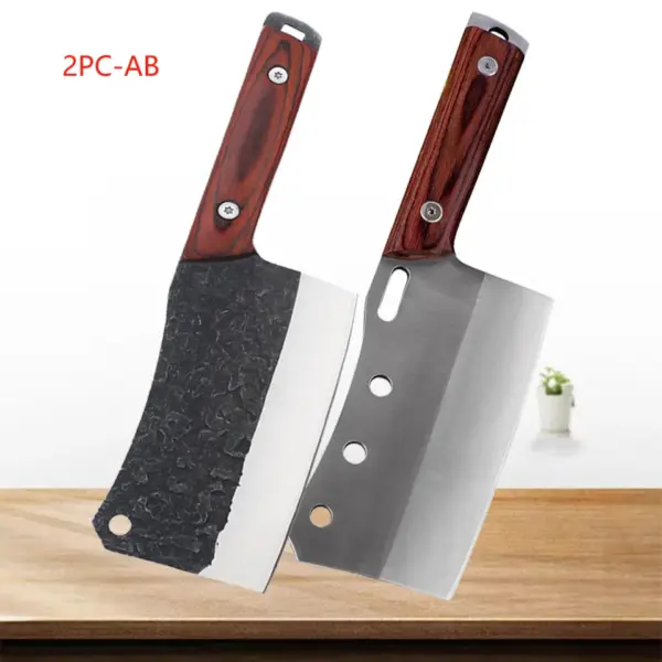 Stainless Steel Kitchen Knives Set 2 Pieces - Image 7