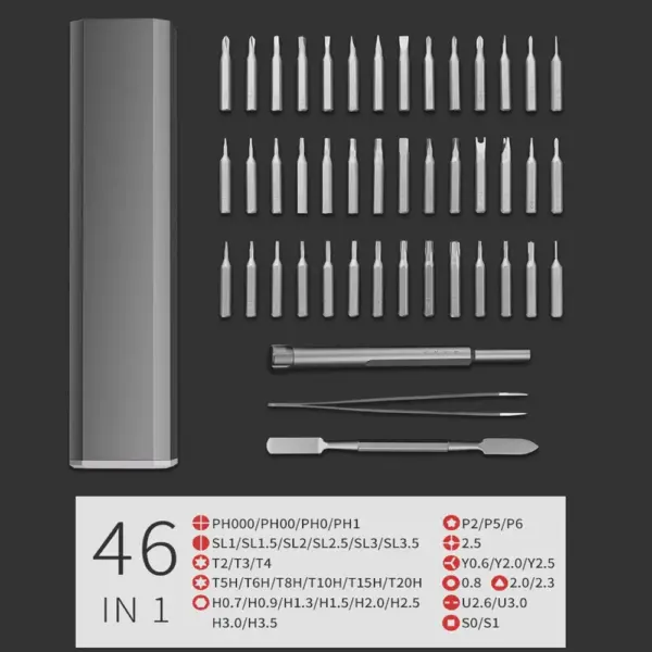 44-in-1 Precision Magnetic Screwdriver Set - Image 7