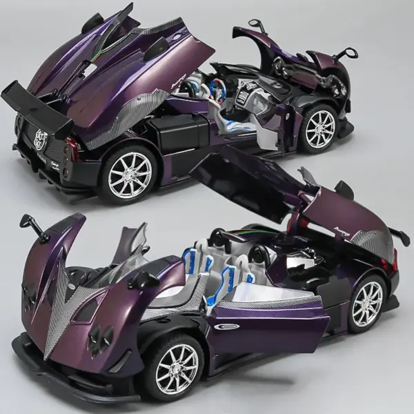 1:24 Scale Pagani Zonda Diecast Sports Car - Image 3